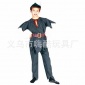 儿童舞台扮演绿罗宾汉子舞台表演服装 cos万圣节舞会儿童服饰嗨酷