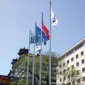 九江浔阳不锈钢旗杆安装，九江浔阳锥形电动旗杆，九江三节式旗杆